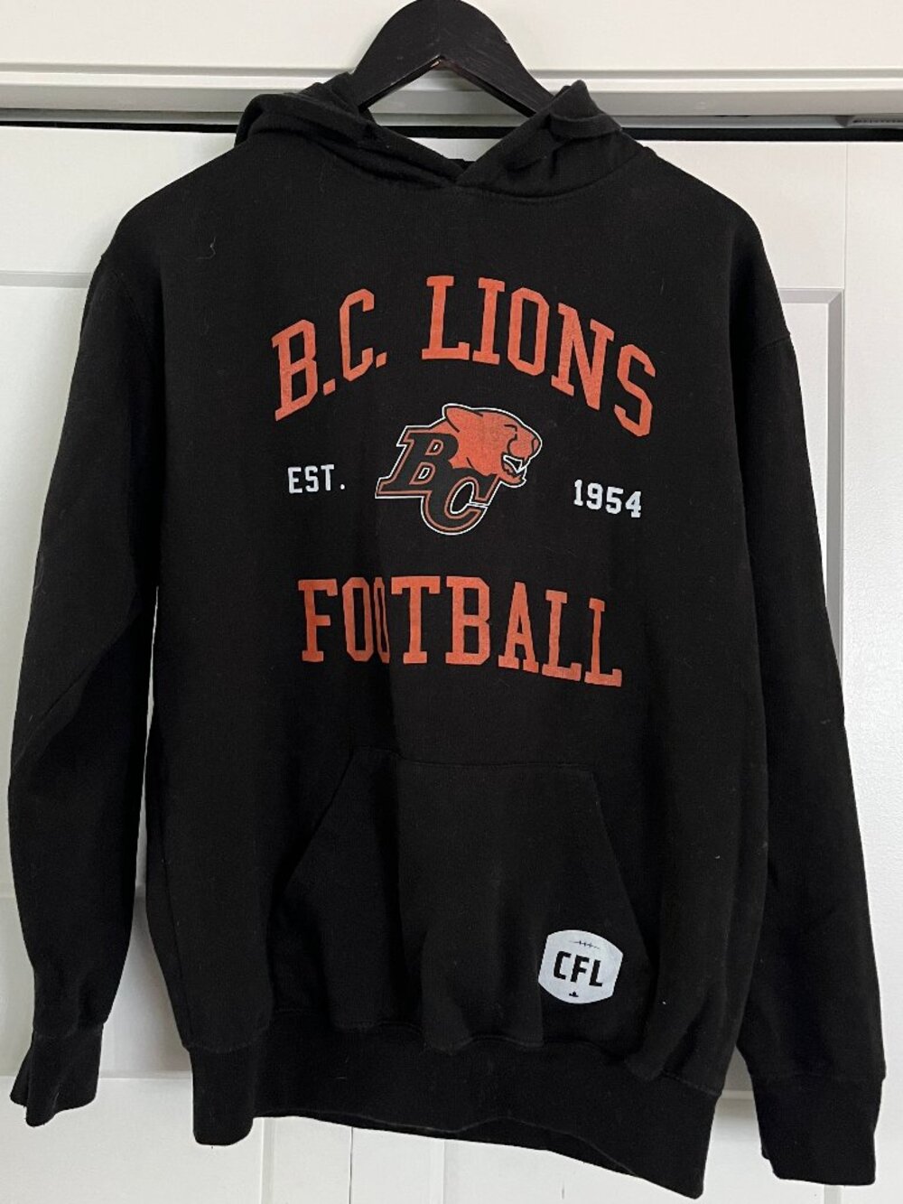 BC Lions Hoodie. Sz Lg. Unisex
